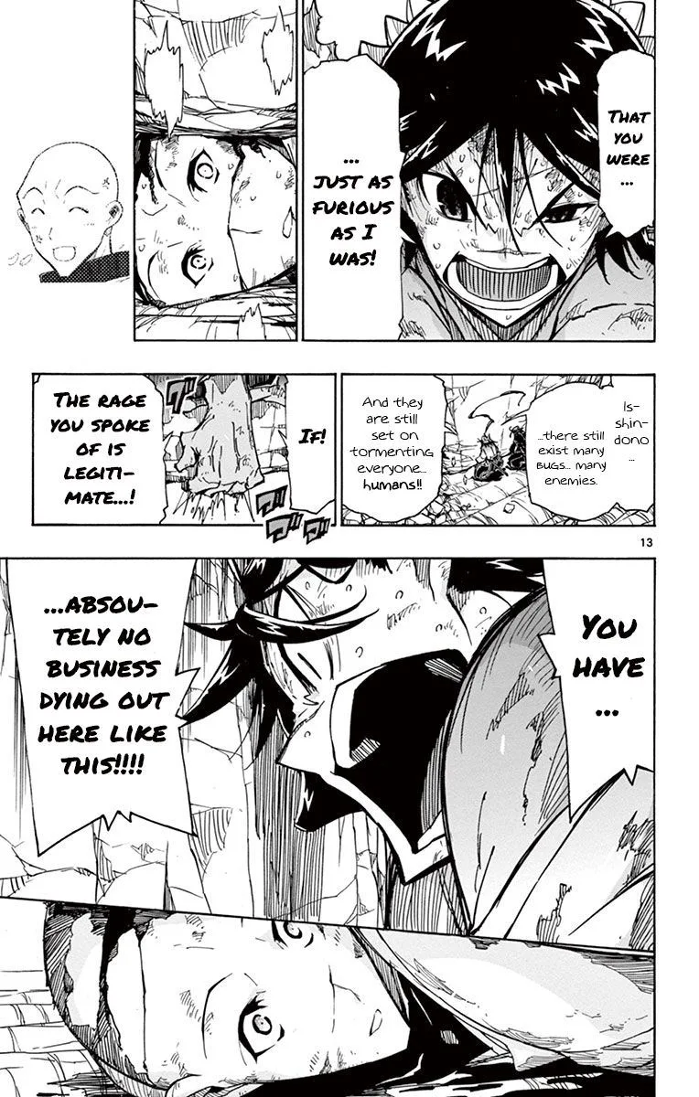 Joujuu Senjin!! Mushibugyo Chapter 158 page 12
