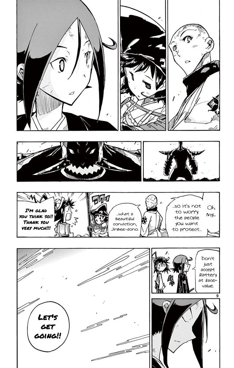 Joujuu Senjin!! Mushibugyo Chapter 159 page 9