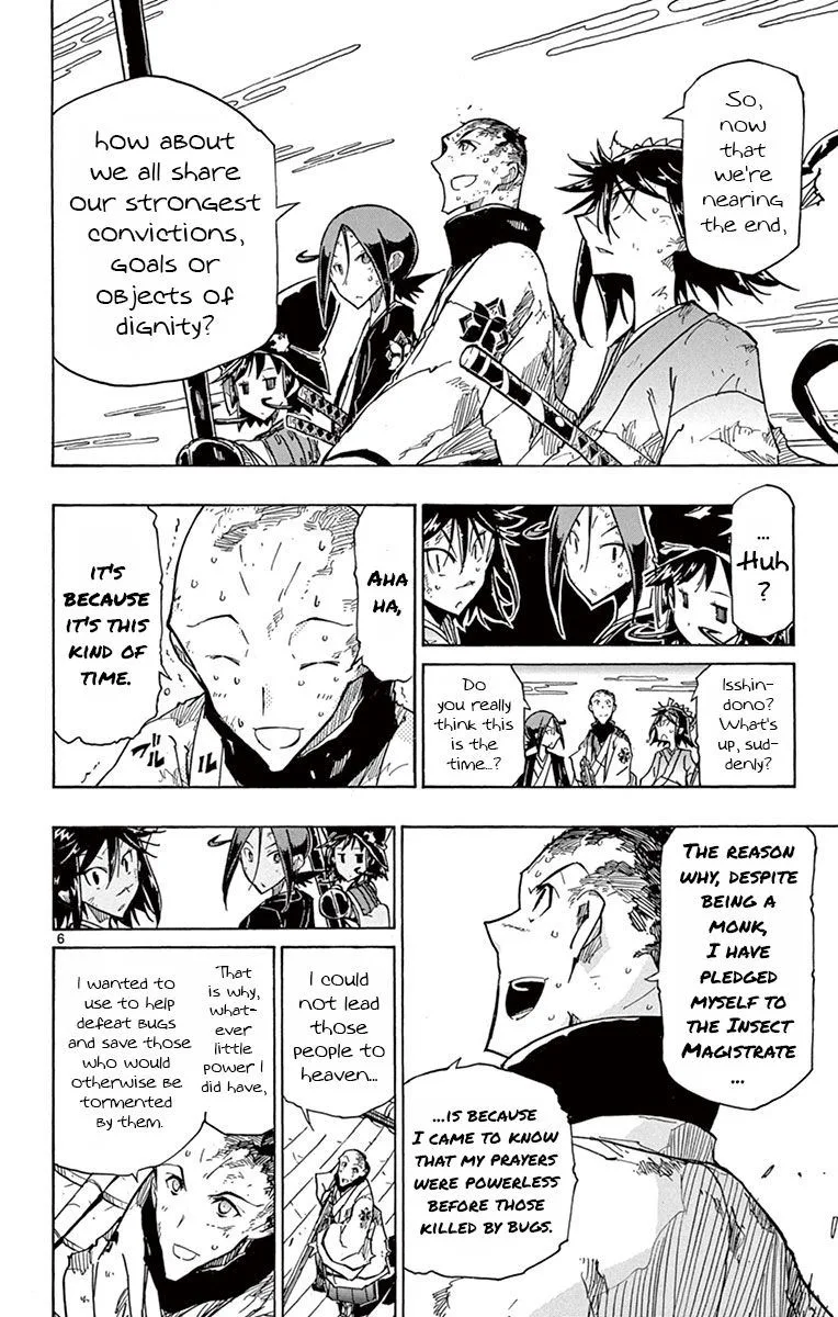 Joujuu Senjin!! Mushibugyo Chapter 159 page 6