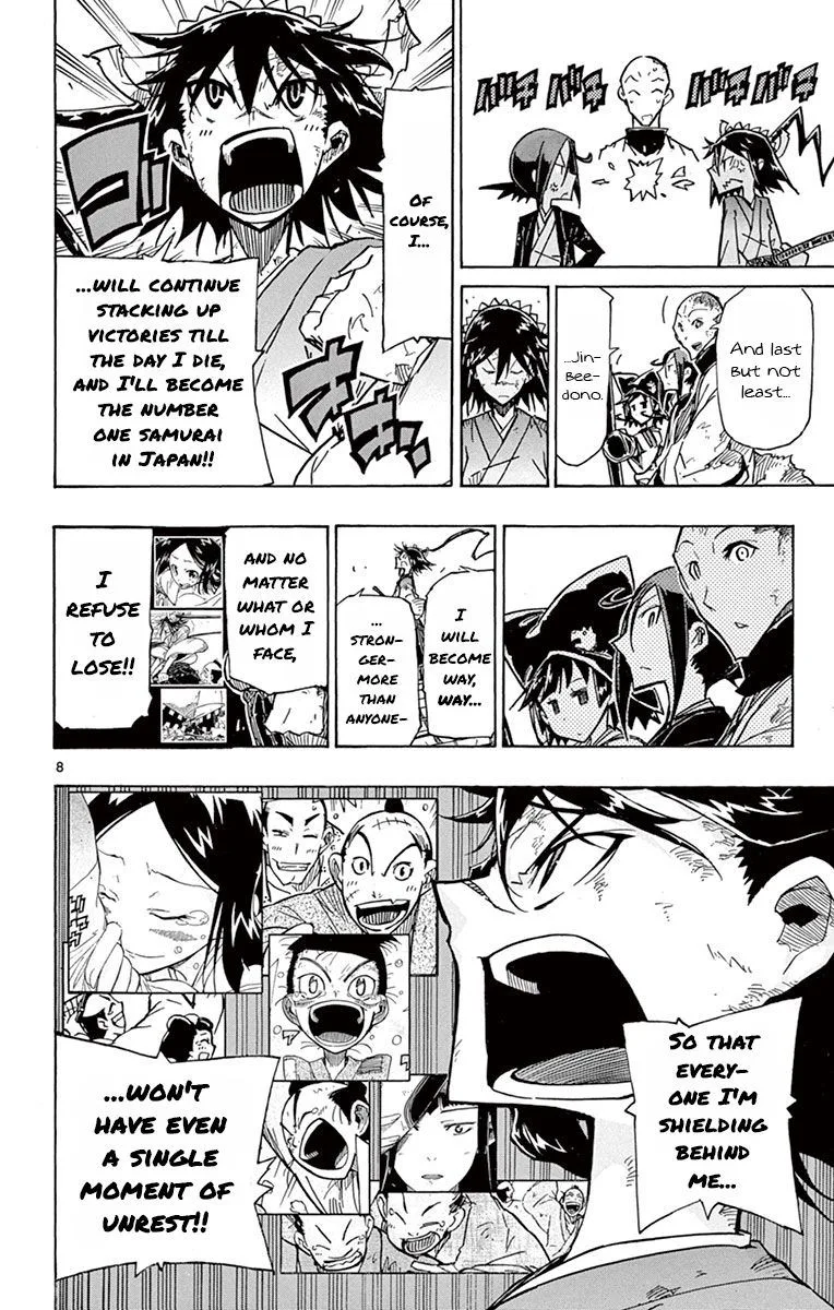 Joujuu Senjin!! Mushibugyo Chapter 159 page 8