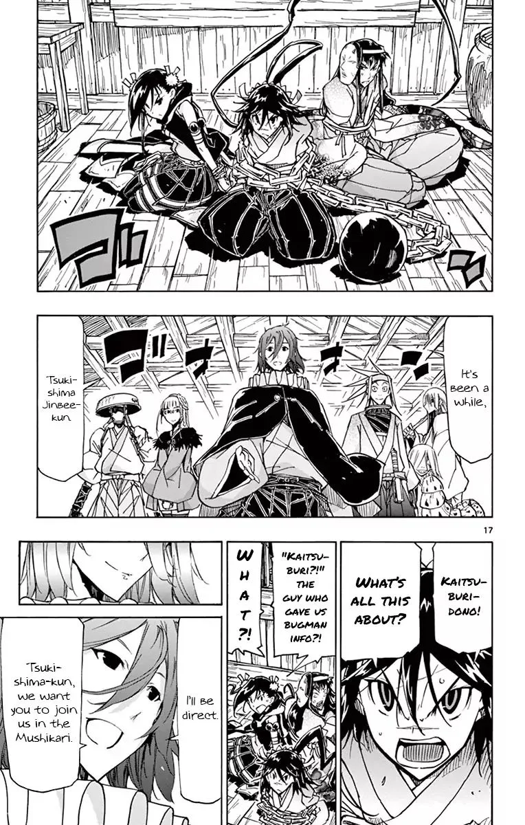 Joujuu Senjin!! Mushibugyo Chapter 163 page 17