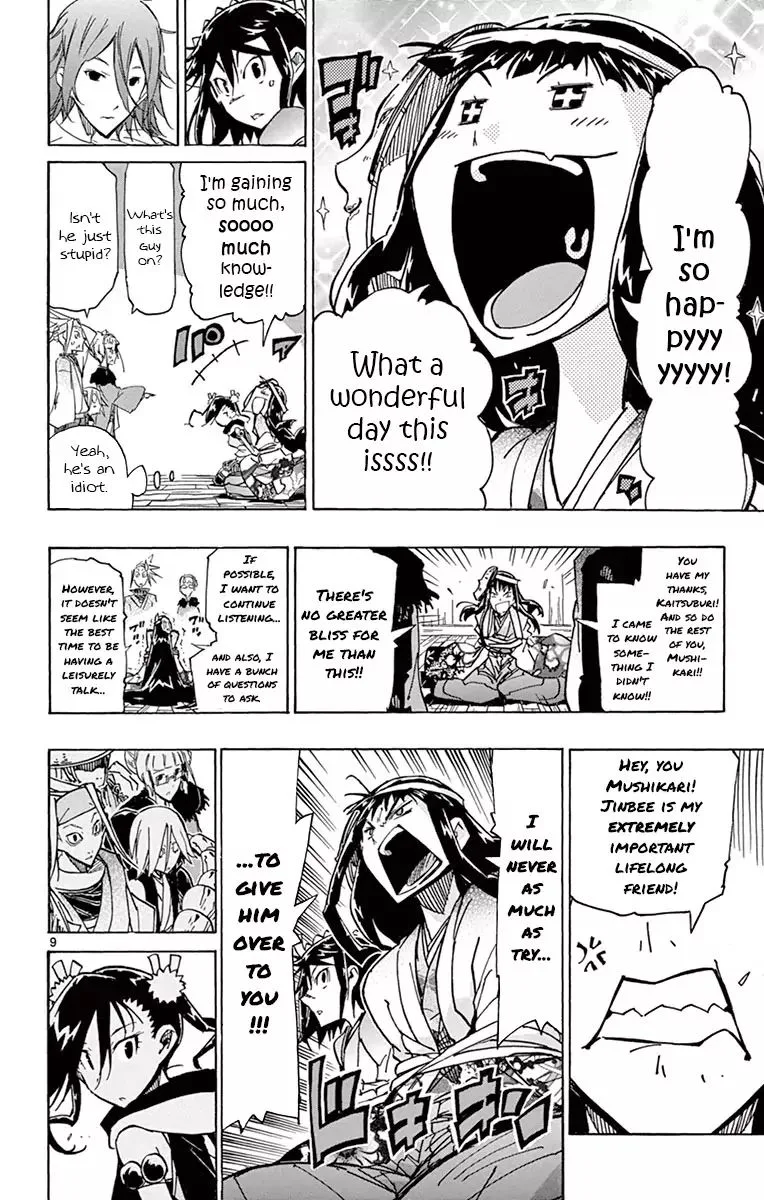 Joujuu Senjin!! Mushibugyo Chapter 164 page 9