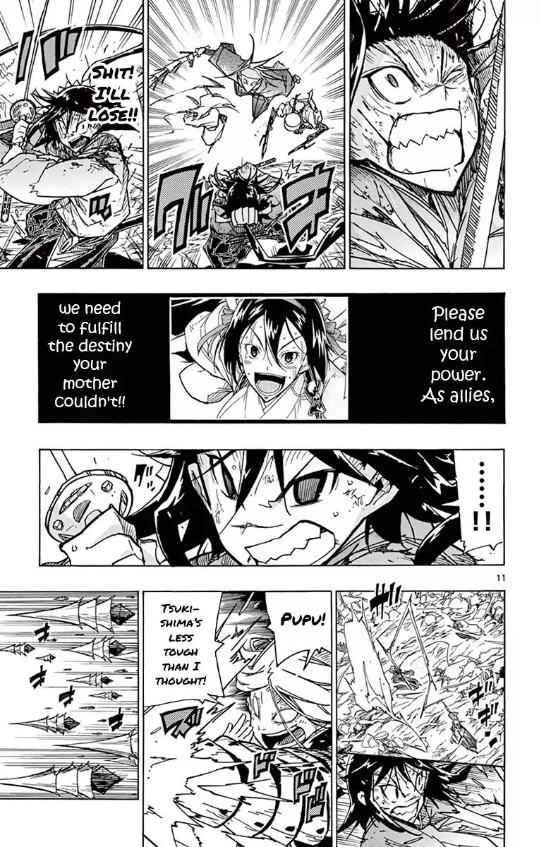 Joujuu Senjin!! Mushibugyo Chapter 165 page 11