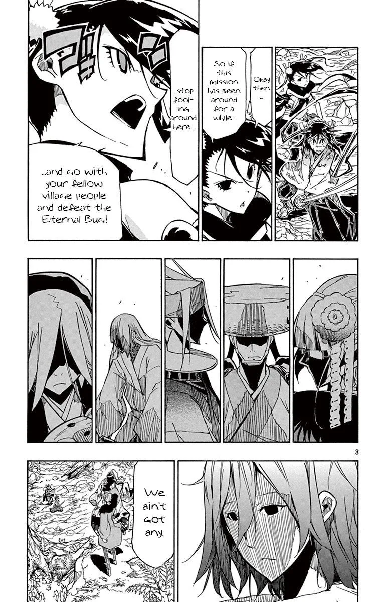 Joujuu Senjin!! Mushibugyo Chapter 166 page 3