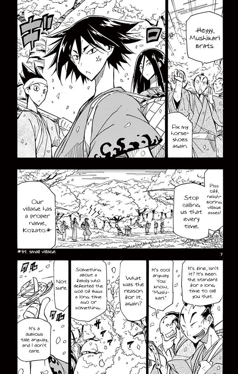 Joujuu Senjin!! Mushibugyo Chapter 166 page 7