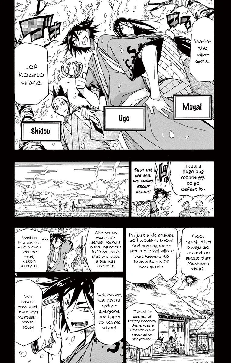 Joujuu Senjin!! Mushibugyo Chapter 166 page 8