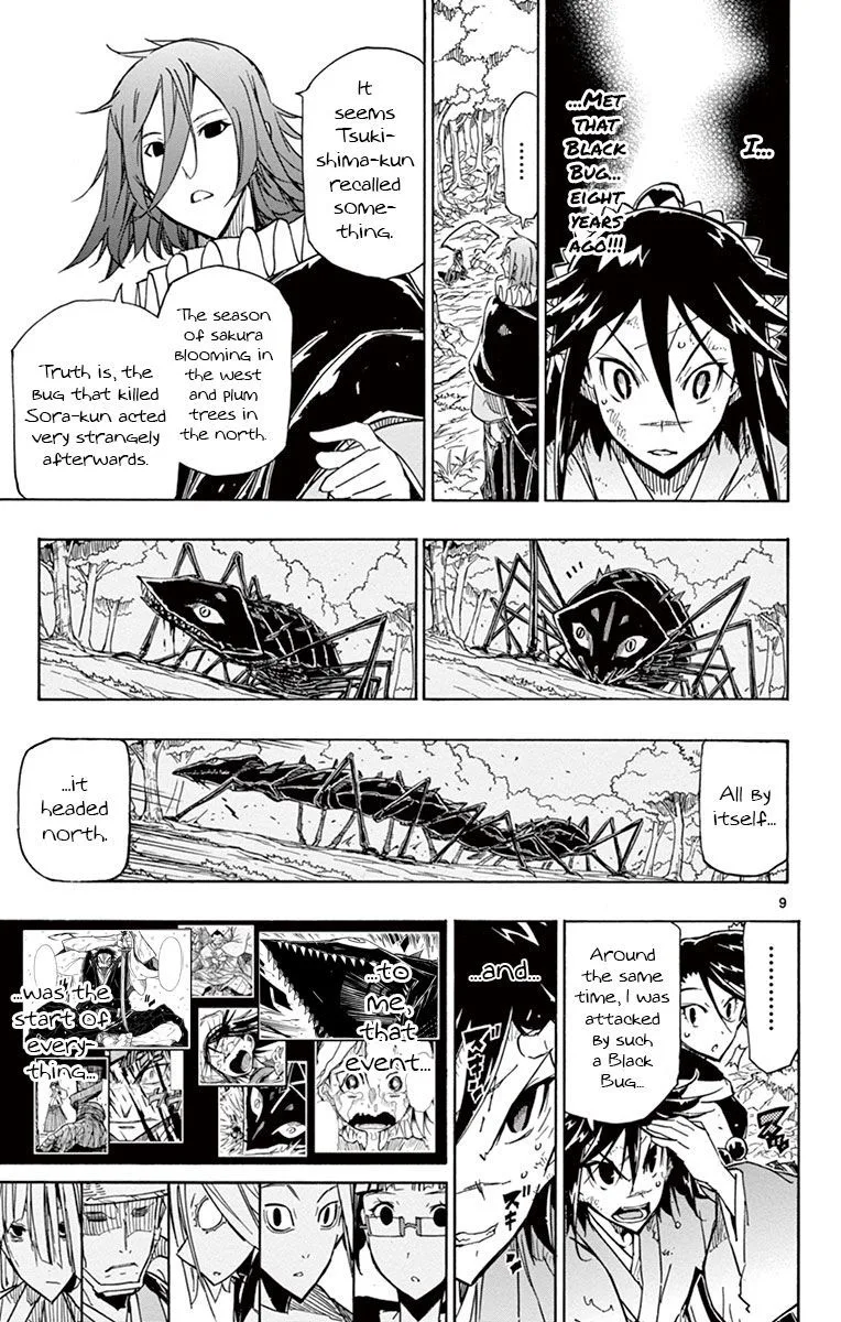 Joujuu Senjin!! Mushibugyo Chapter 168 page 9