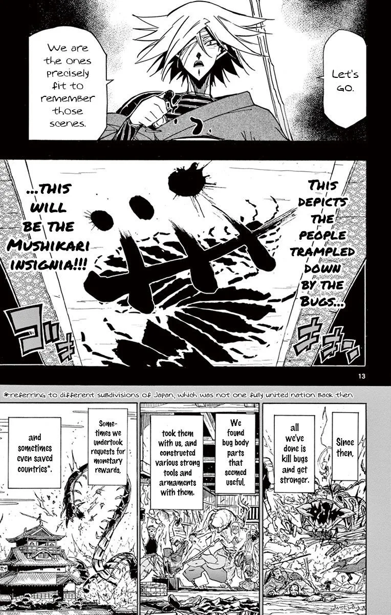 Joujuu Senjin!! Mushibugyo Chapter 168 page 13