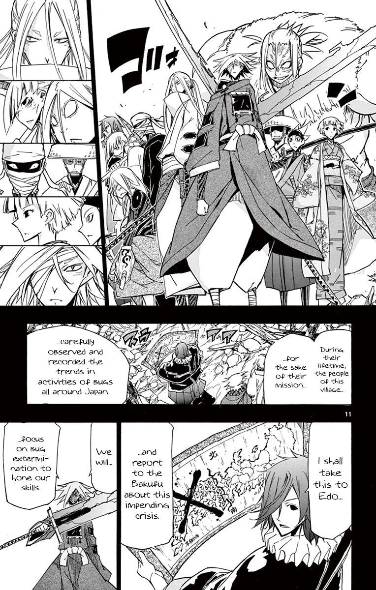 Joujuu Senjin!! Mushibugyo Chapter 168 page 11