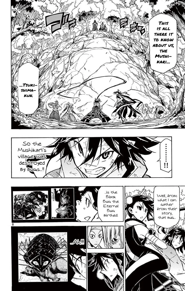 Joujuu Senjin!! Mushibugyo Chapter 168 page 8