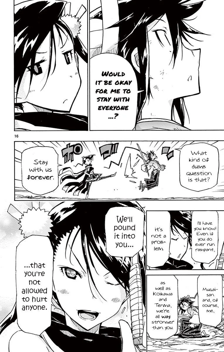 Joujuu Senjin!! Mushibugyo Chapter 169 page 16