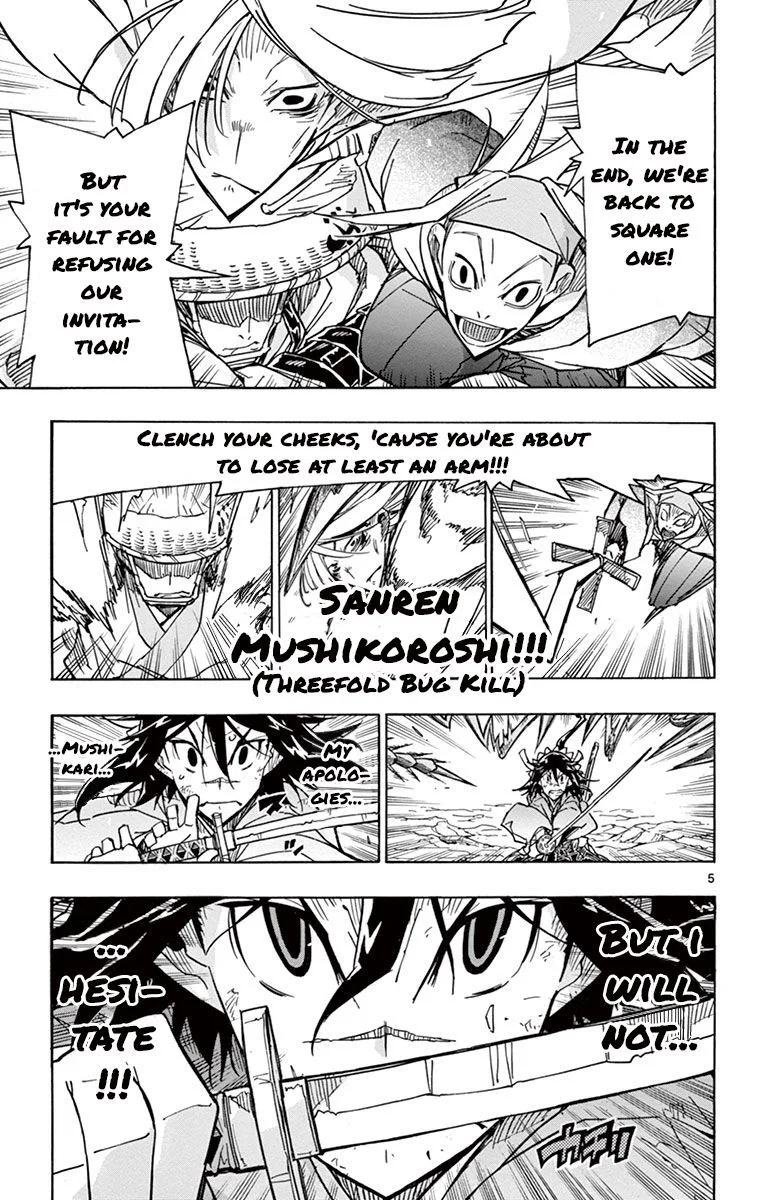 Joujuu Senjin!! Mushibugyo Chapter 170 page 5