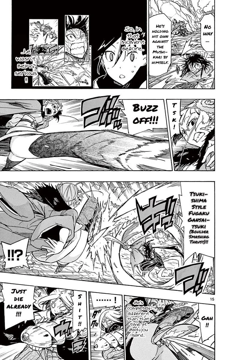Joujuu Senjin!! Mushibugyo Chapter 170 page 14