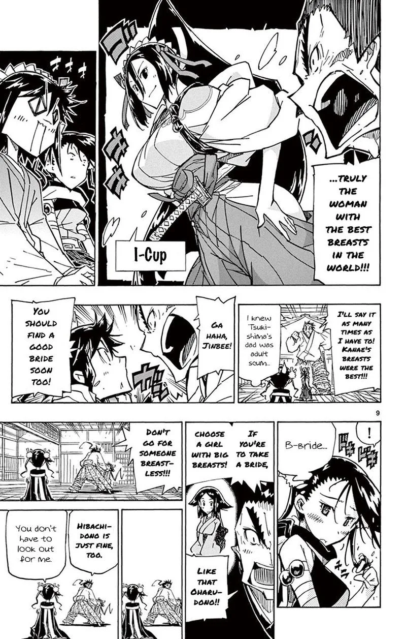 Joujuu Senjin!! Mushibugyo Chapter 174 page 9