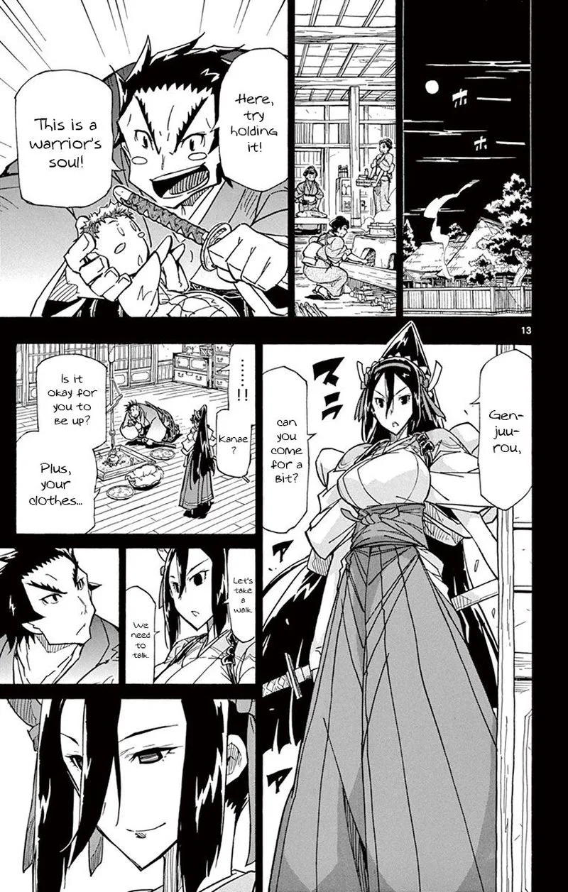 Joujuu Senjin!! Mushibugyo Chapter 174 page 13