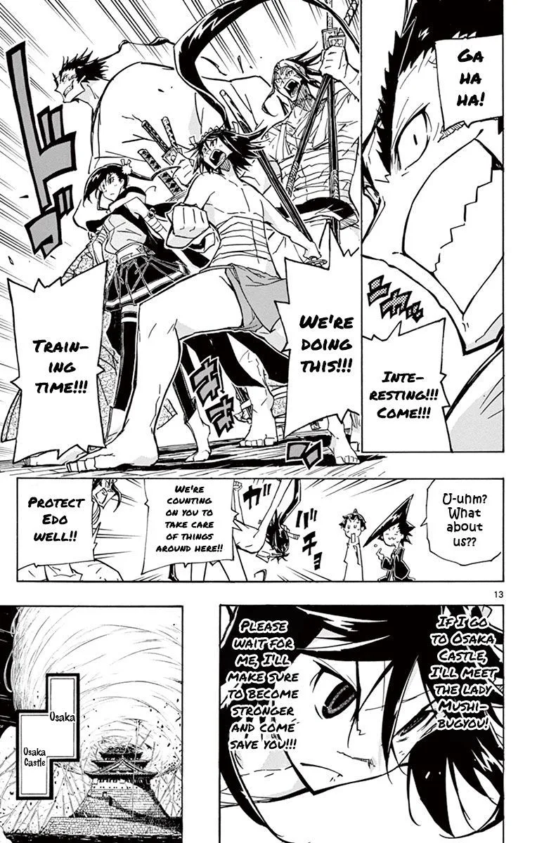 Joujuu Senjin!! Mushibugyo Chapter 180 page 13
