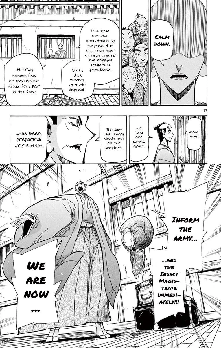 Joujuu Senjin!! Mushibugyo Chapter 182 page 16