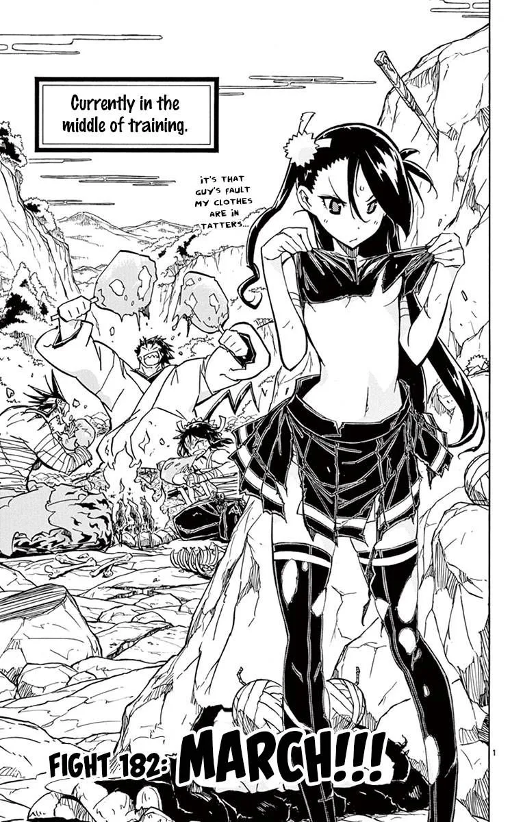 Joujuu Senjin!! Mushibugyo Chapter 182 page 1