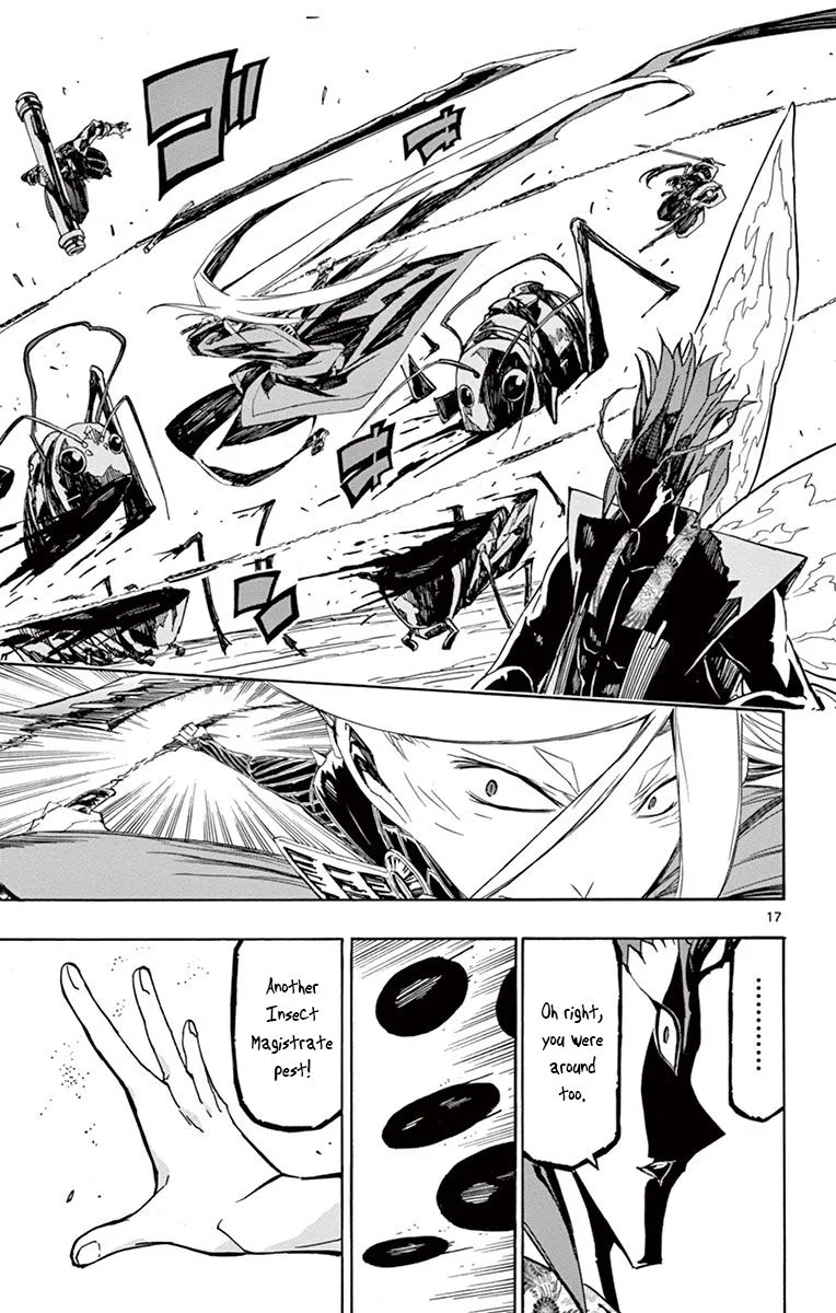 Joujuu Senjin!! Mushibugyo Chapter 185 page 17
