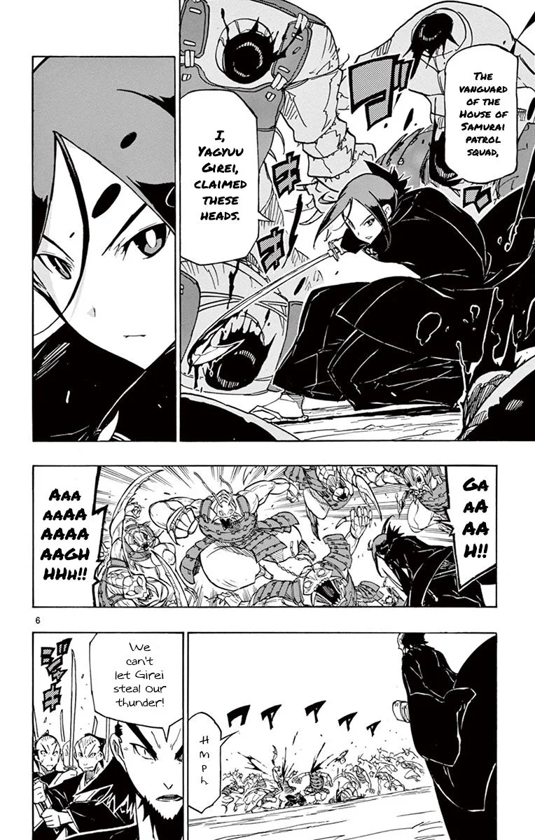 Joujuu Senjin!! Mushibugyo Chapter 185 page 6