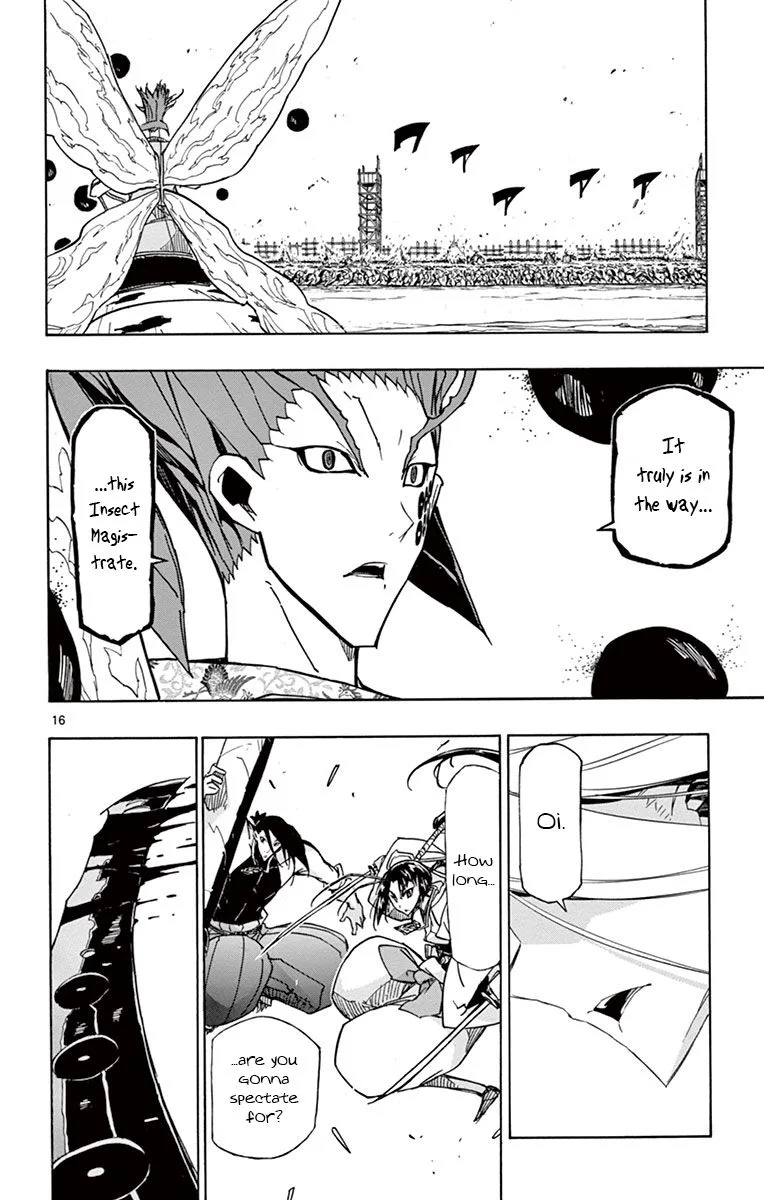 Joujuu Senjin!! Mushibugyo Chapter 185 page 16