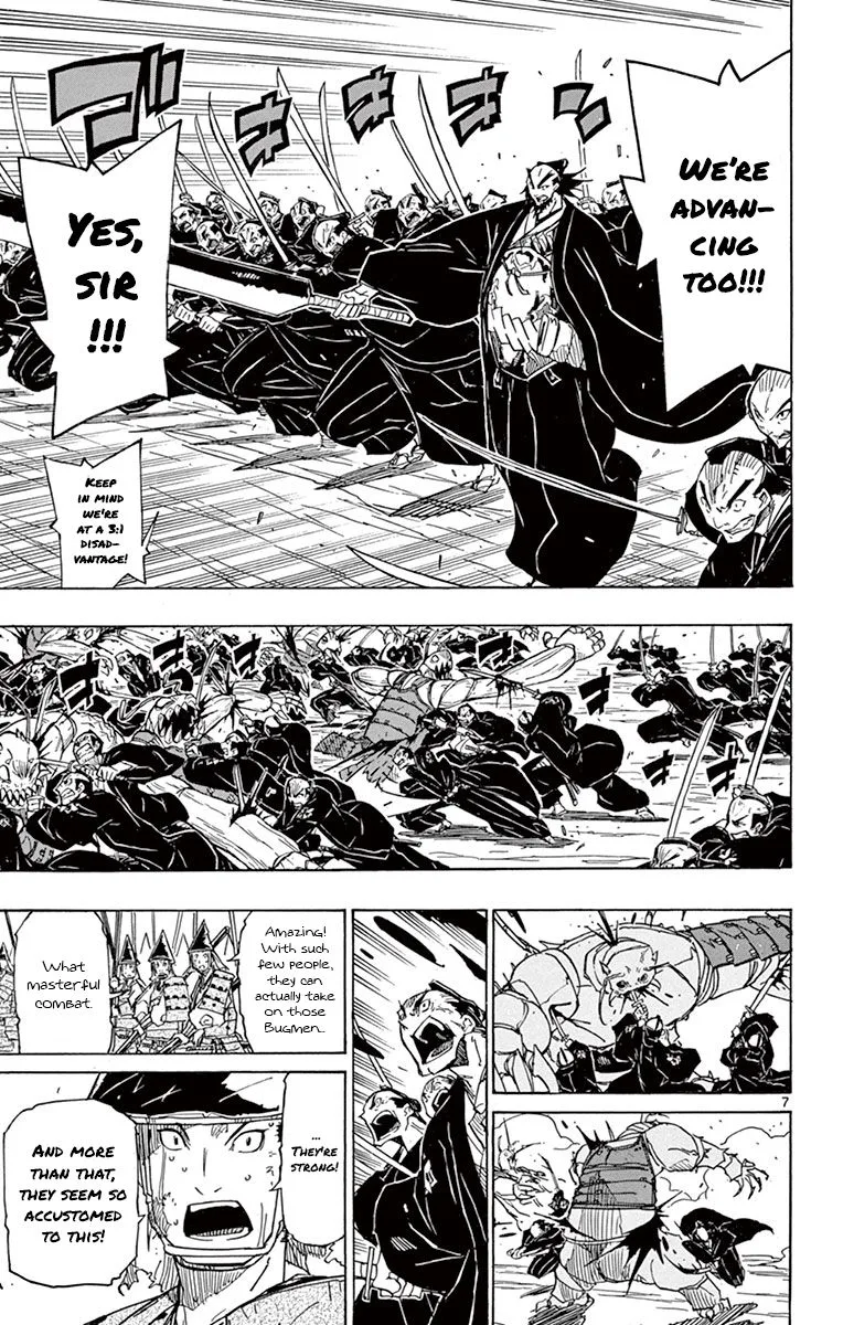 Joujuu Senjin!! Mushibugyo Chapter 185 page 7