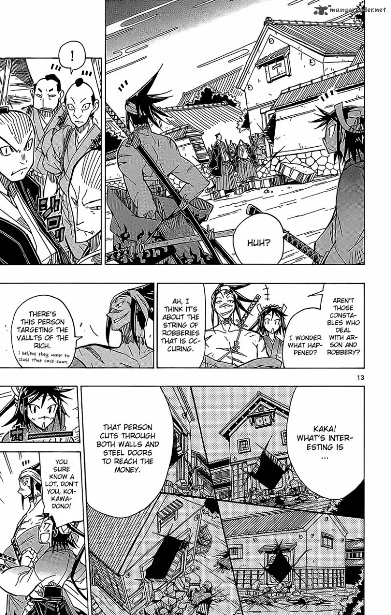 Joujuu Senjin!! Mushibugyo Chapter 19 page 14