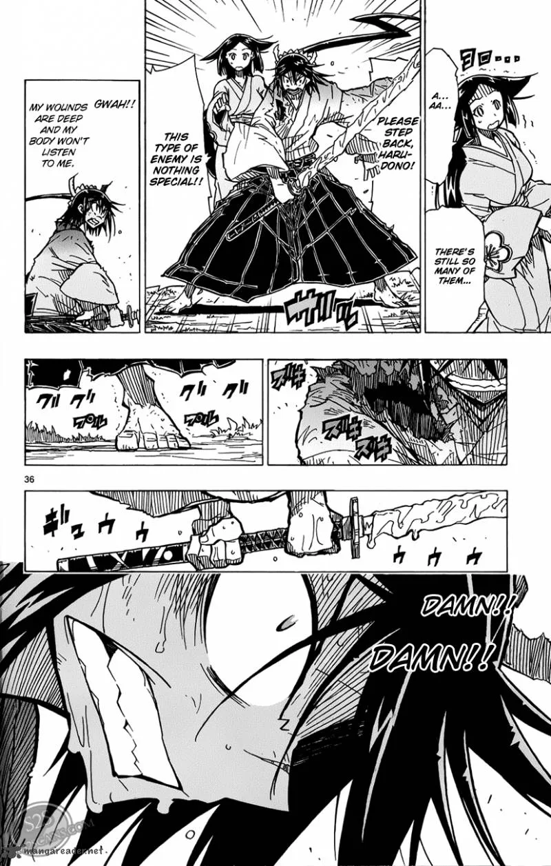 Joujuu Senjin!! Mushibugyo Chapter 2 page 36