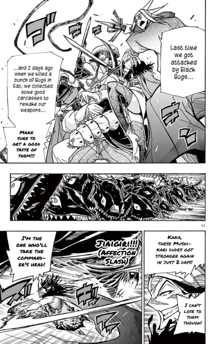 Joujuu Senjin!! Mushibugyo Chapter 218 page 10