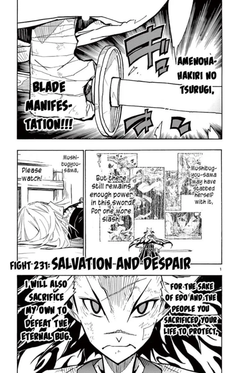 Joujuu Senjin!! Mushibugyo Chapter 231 page 1