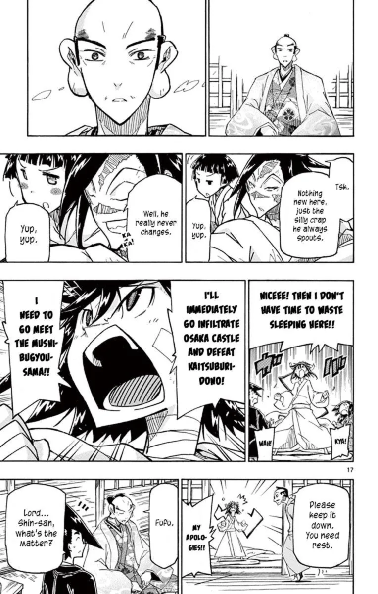 Joujuu Senjin!! Mushibugyo Chapter 233 page 16
