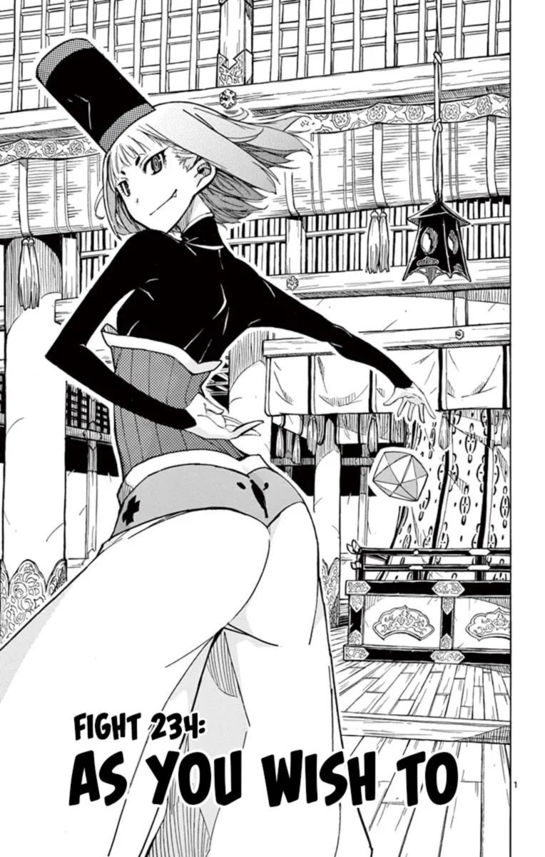 Joujuu Senjin!! Mushibugyo Chapter 234 page 1