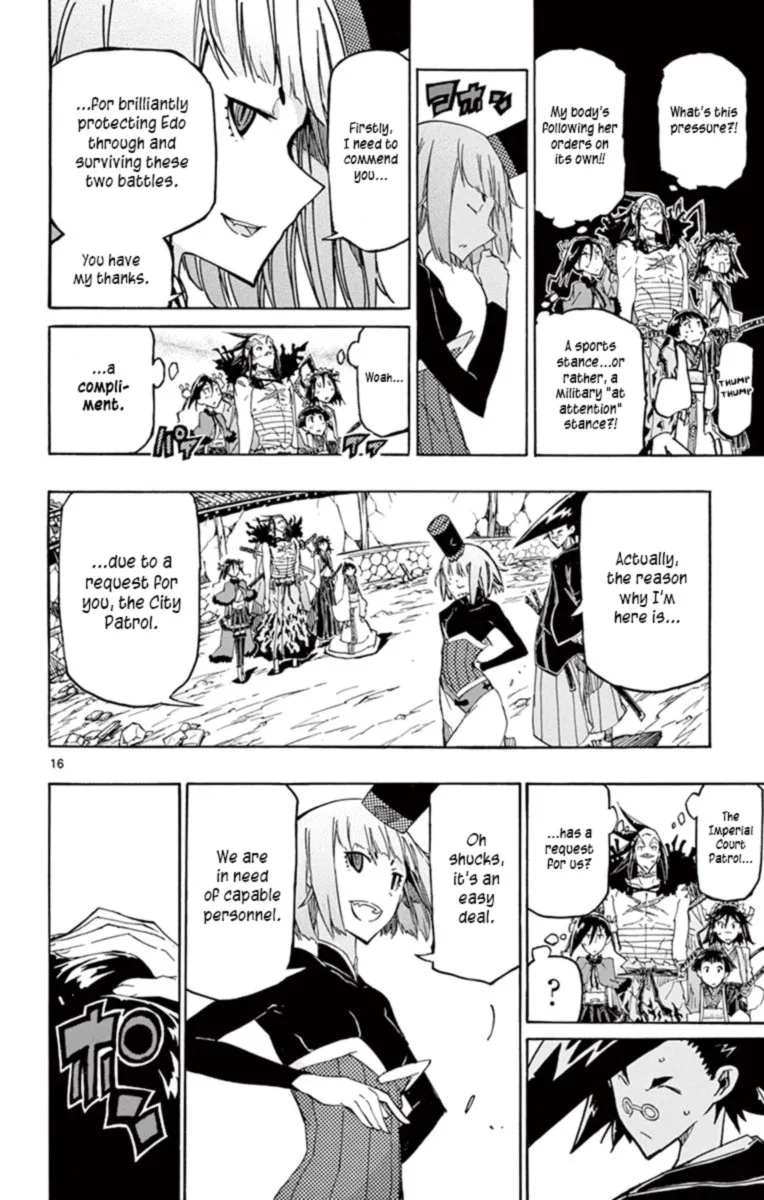 Joujuu Senjin!! Mushibugyo Chapter 234 page 16