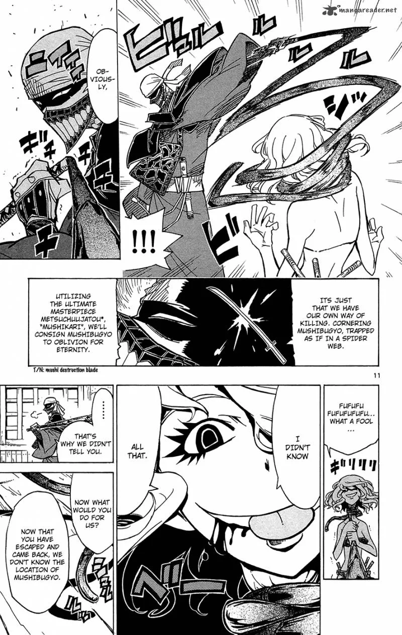 Joujuu Senjin!! Mushibugyo Chapter 28 page 12
