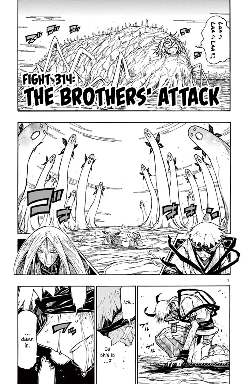 Joujuu Senjin!! Mushibugyo Chapter 314 page 1