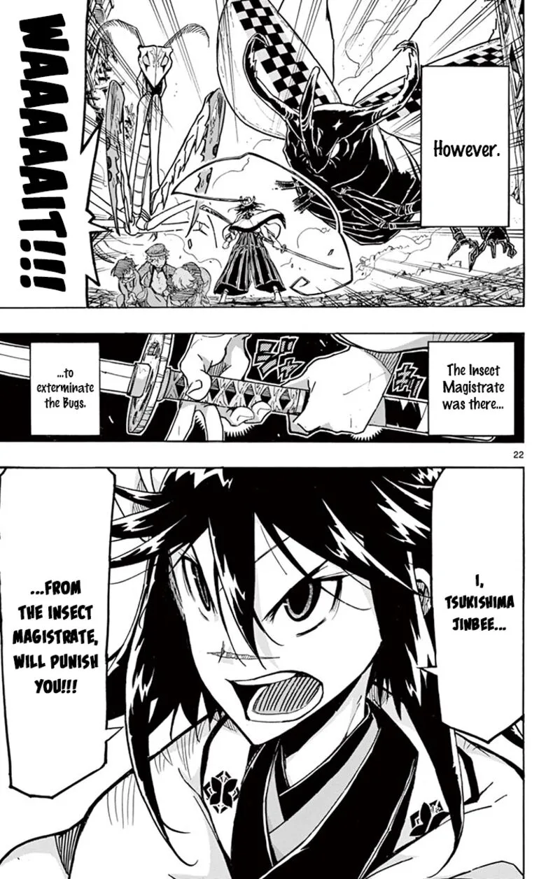 Joujuu Senjin!! Mushibugyo Chapter 316 page 22