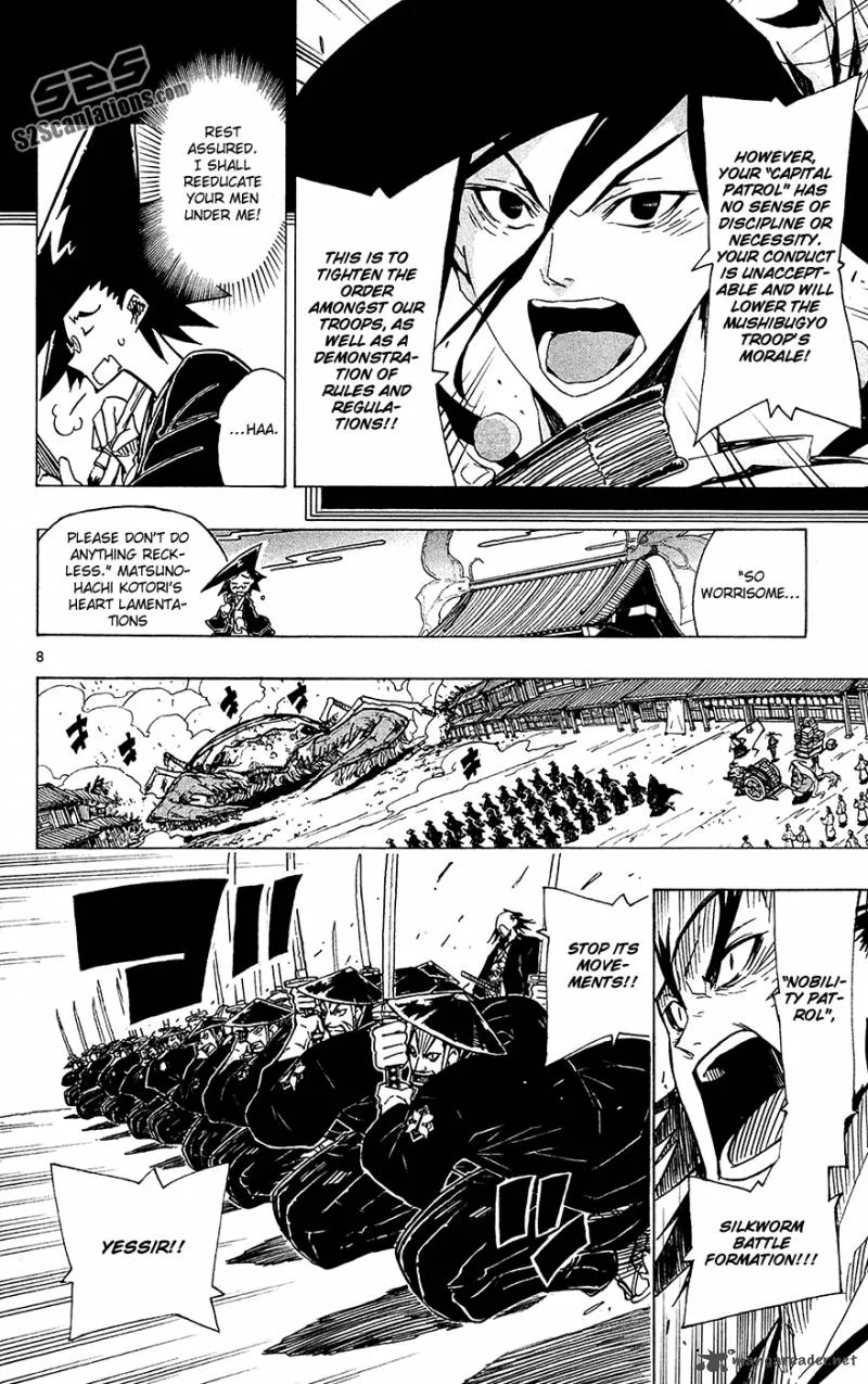 Joujuu Senjin!! Mushibugyo Chapter 36 page 9