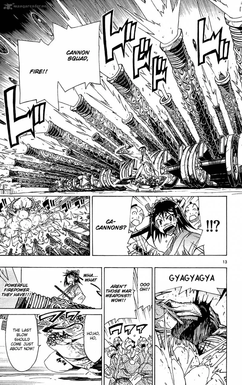 Joujuu Senjin!! Mushibugyo Chapter 36 page 14