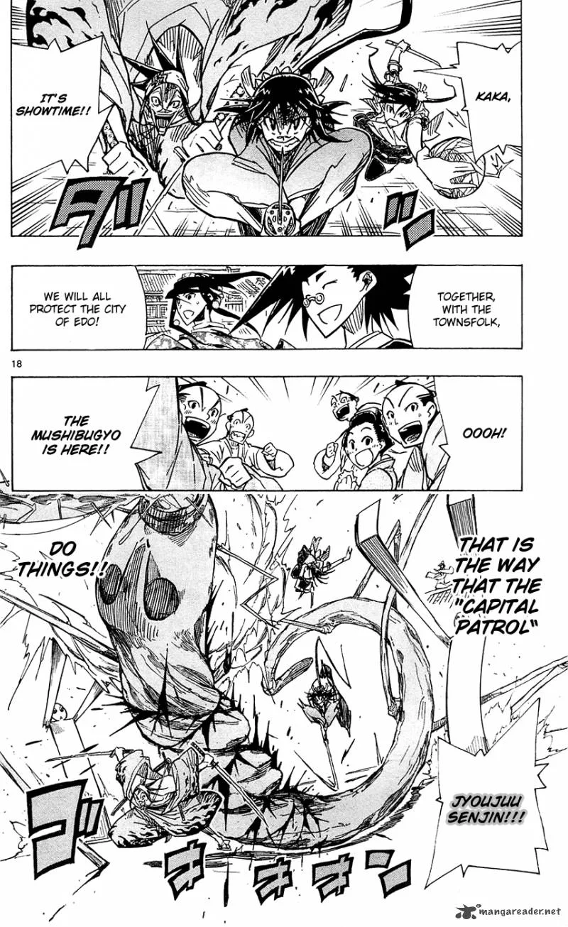 Joujuu Senjin!! Mushibugyo Chapter 38 page 19