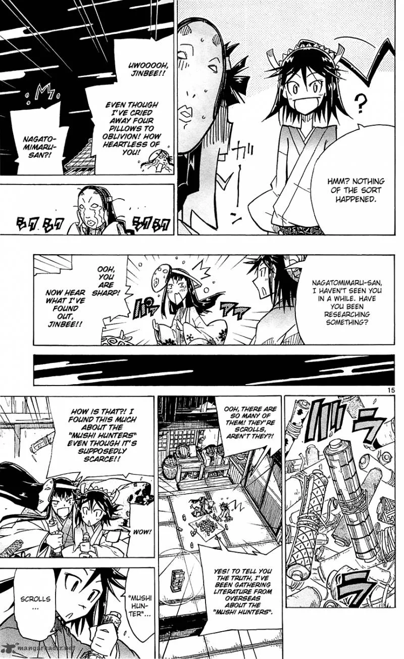 Joujuu Senjin!! Mushibugyo Chapter 39 page 16