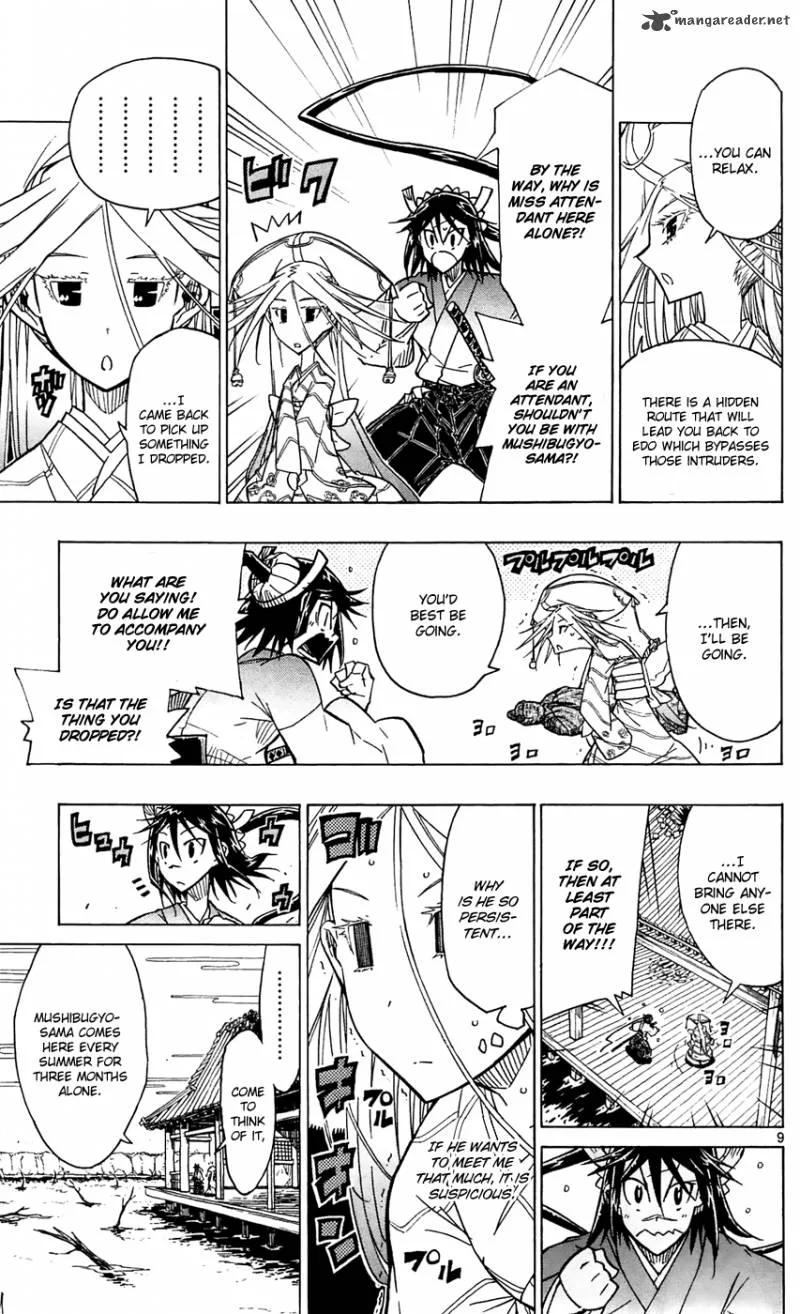 Joujuu Senjin!! Mushibugyo Chapter 45 page 10