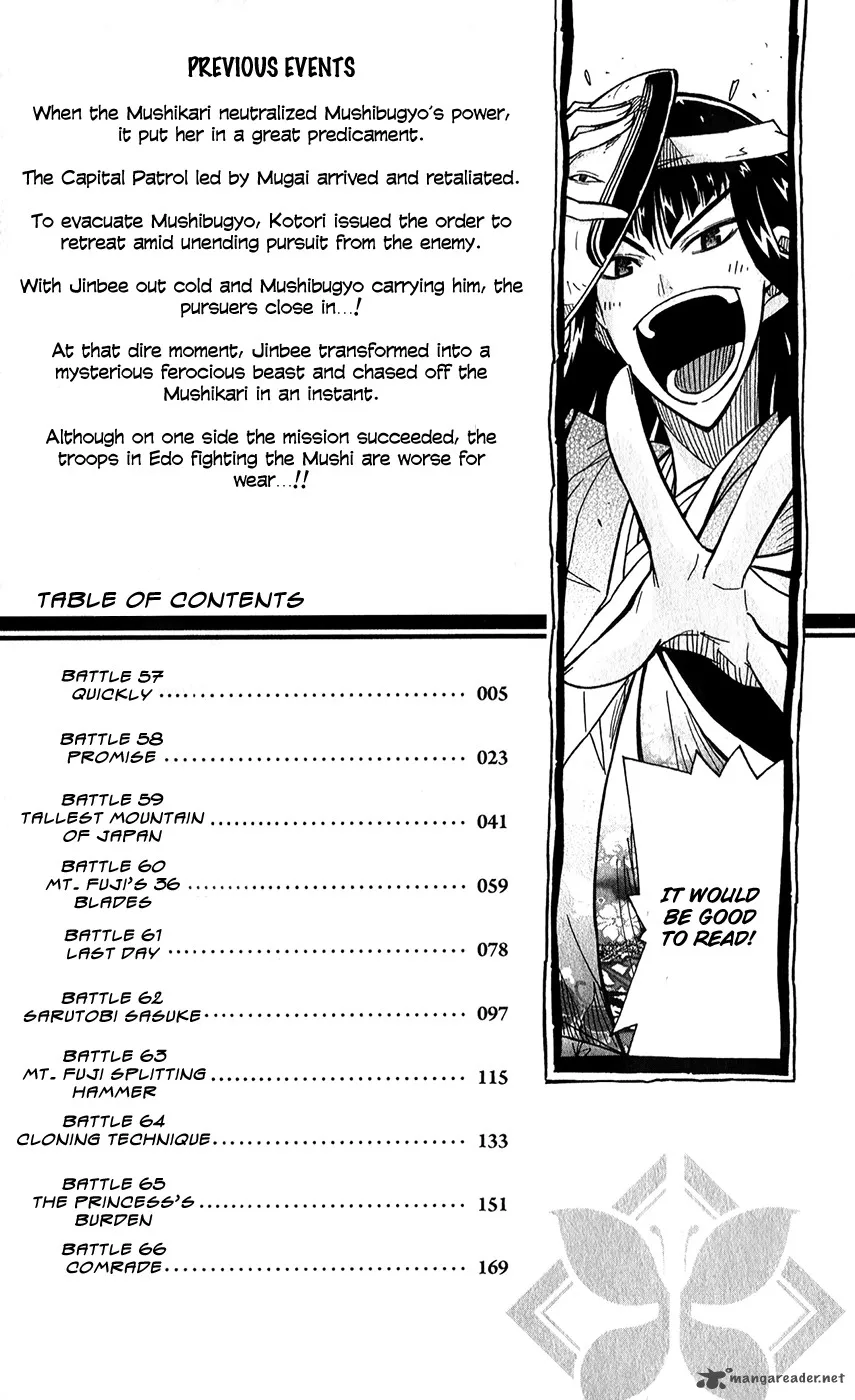 Joujuu Senjin!! Mushibugyo Chapter 57 page 6