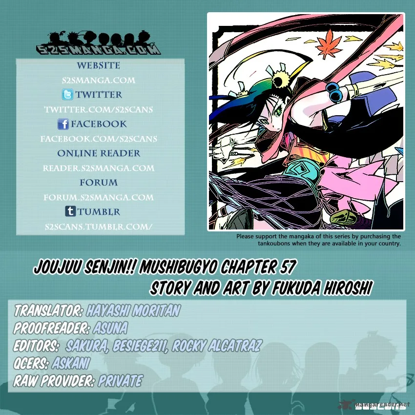 Joujuu Senjin!! Mushibugyo Chapter 57 page 1