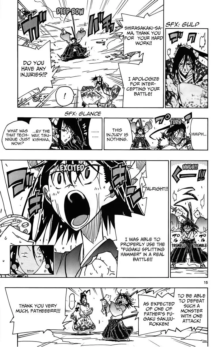 Joujuu Senjin!! Mushibugyo Chapter 63 page 14