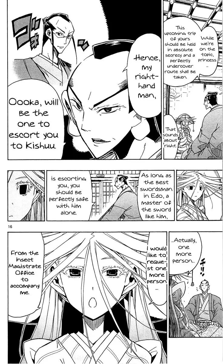 Joujuu Senjin!! Mushibugyo Chapter 68 page 16