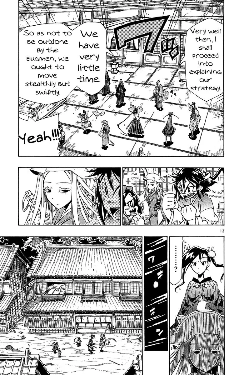 Joujuu Senjin!! Mushibugyo Chapter 82 page 13