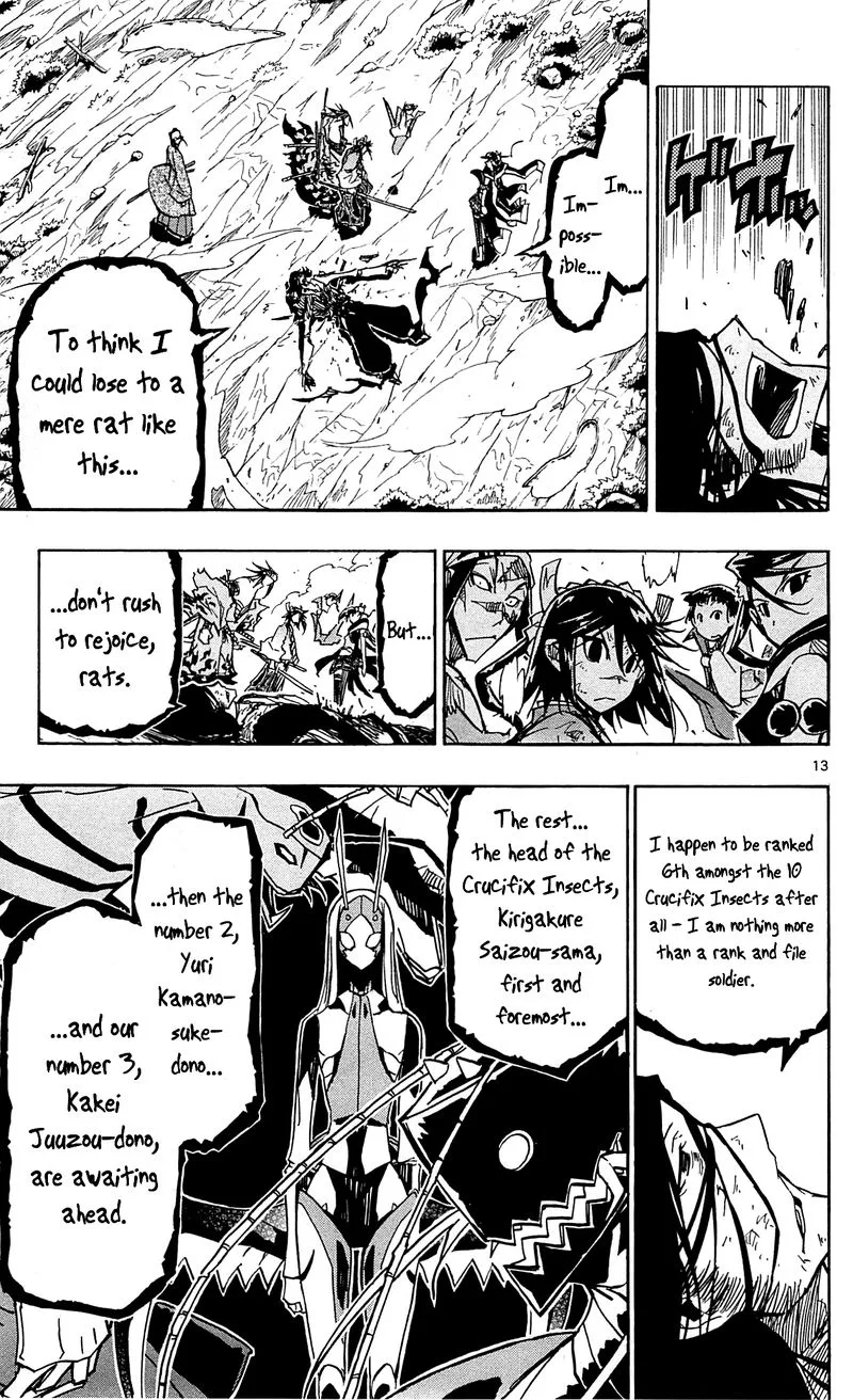 Joujuu Senjin!! Mushibugyo Chapter 89 page 13