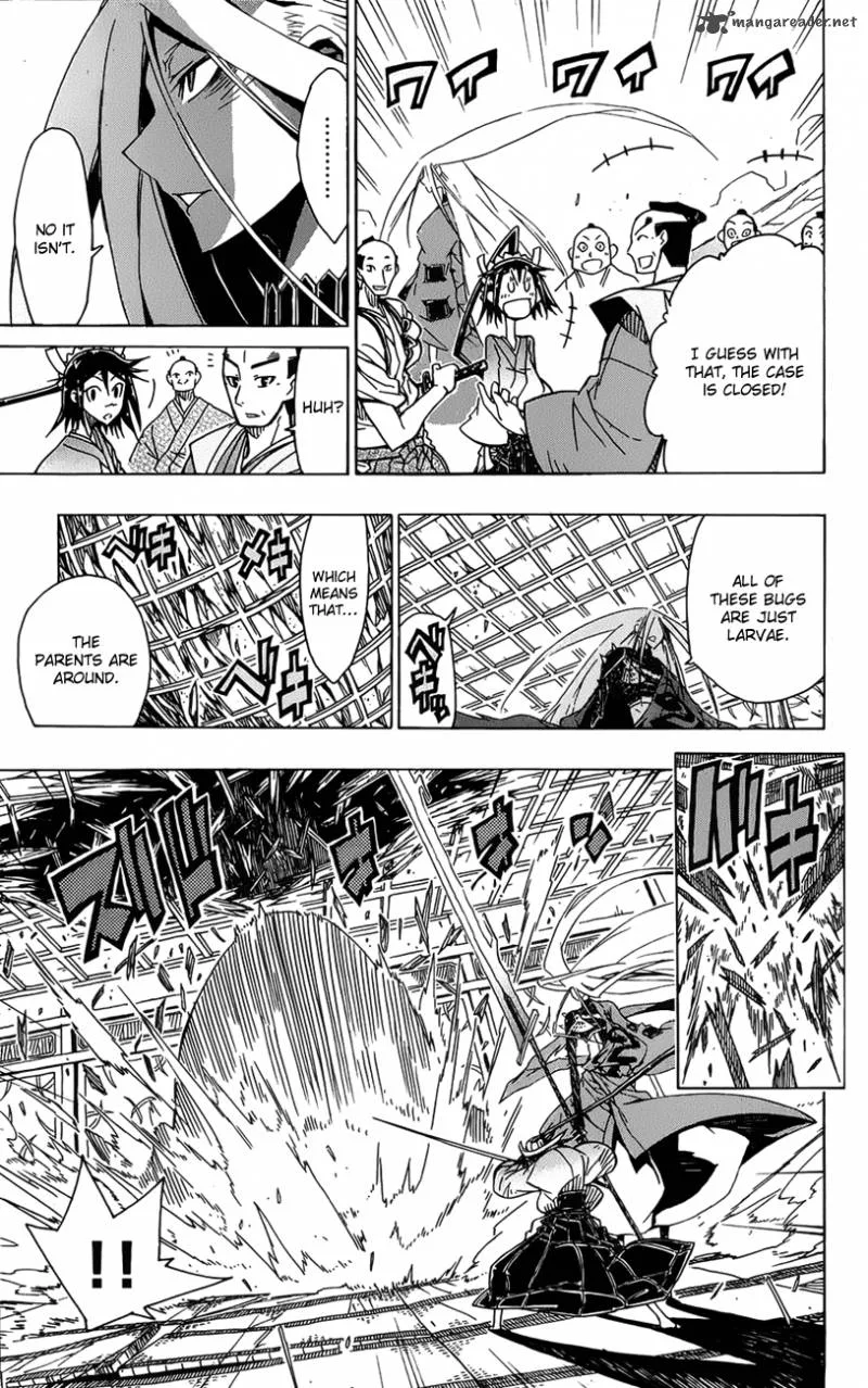 Joujuu Senjin!! Mushibugyo Chapter 9 page 14