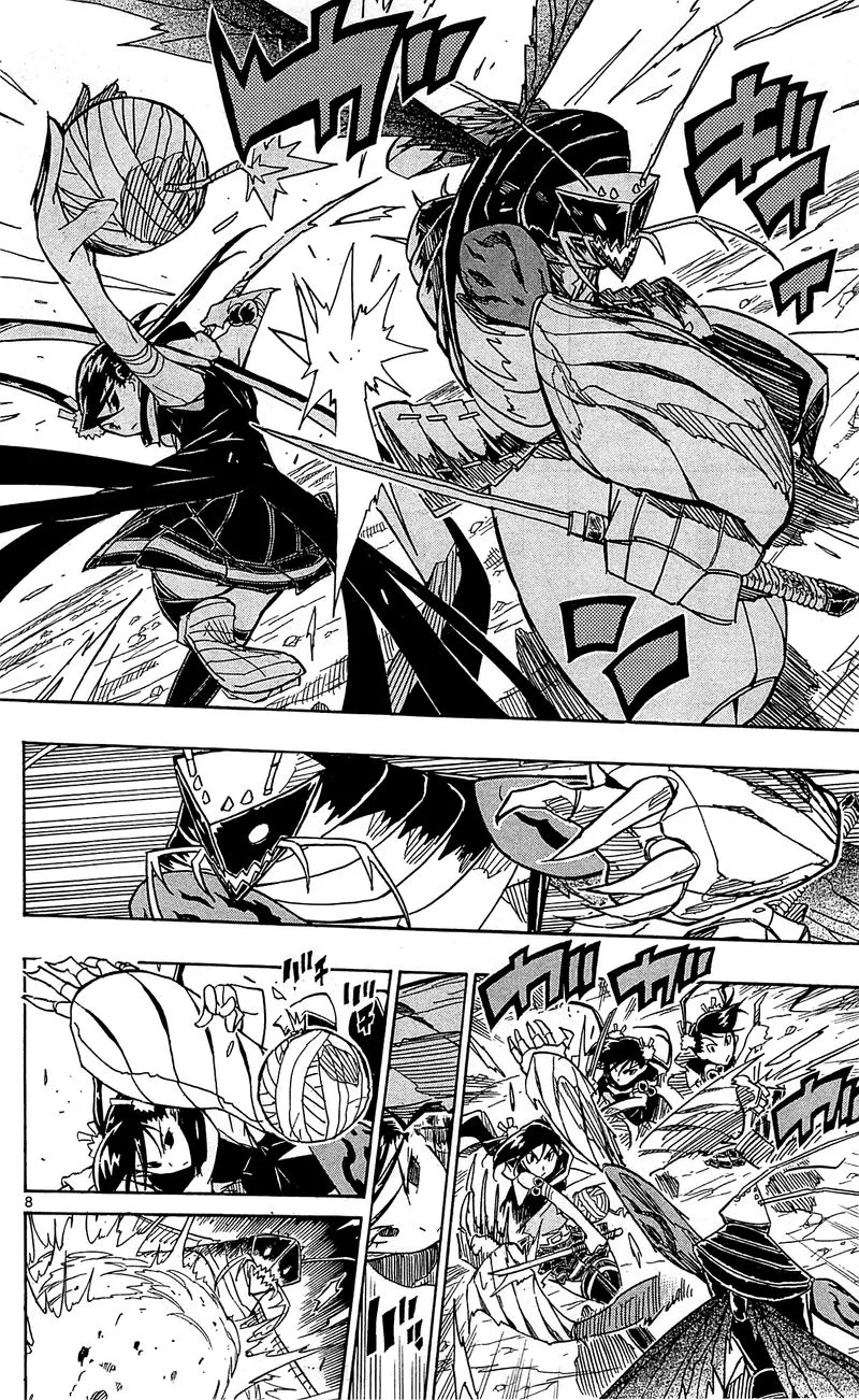 Joujuu Senjin!! Mushibugyo Chapter 90 page 8