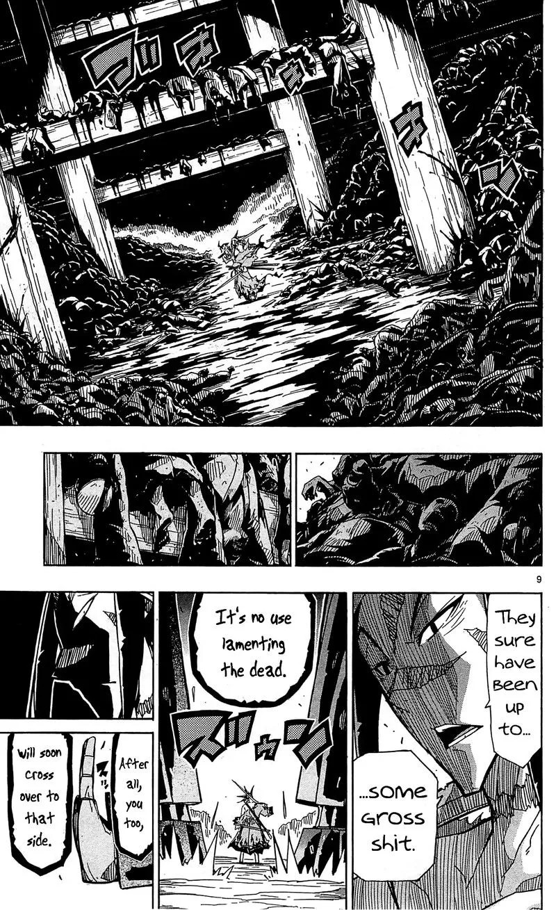 Joujuu Senjin!! Mushibugyo Chapter 95 page 9